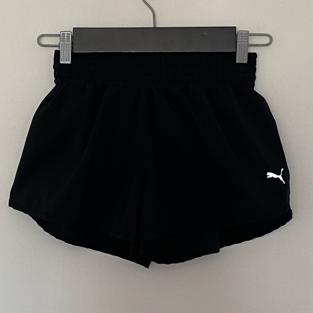 Puma Women’s Black Running Shorts, Size Small, Athletic, Gym, Sports, Training
